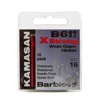 Kamasan B611 Spade Fishing Hooks - Size 16