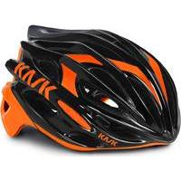 kask mojito road bike helmet blackflo orange