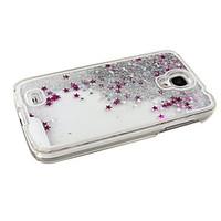 KARZEADual Layer Plastic 3D Flowing Liquid Luxury Bling Glitter Stars Case for Samsung S4 i9500