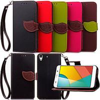 karzea leaf snap pu full body case with tpu back cover stand for huawe ...