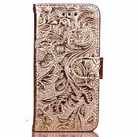 KARZEA Flower Pattern TPU and PU Leather Case with Stand for Apple iPhone7/iPhone 7 Plus