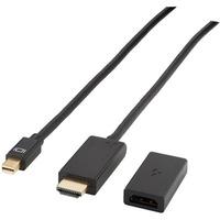 kanex iadapt mini displayport to hdmi cable with coupler 10ft