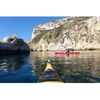 Kayak and Trekking Tour at Devil\'s Saddle from Cagliari