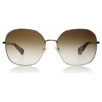 kate spade carlisas sunglasses gold print 03ygb1