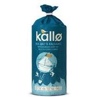 kallo jumbo rice cake salt vin 127g