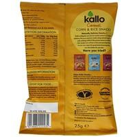 Kallo Corn & Rice Snack Caramel 25g