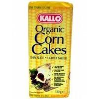 Kallo Organic Corn Cakes 130g