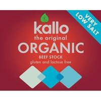 Kallo Org Beef Stock Cubes Low Salt 51g