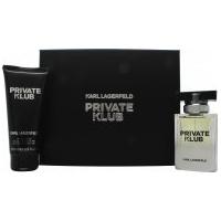 Karl Lagerfeld Private Klub for Men Gift Set 50ml EDT + 100ml Shower Gel
