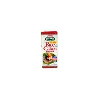KALLO FOODS Organic Thin Slice Square Brown Rice Cakes NA Salt (130g)
