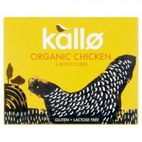 KALLO FOODS Organic Chicken Stock Cube (6x11g)