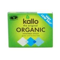 Kallo Low Salt Vegetable Stock Cubes 66g (1 x 66g)