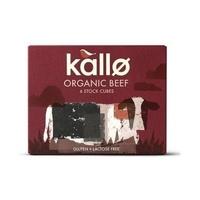 Kallo Org Beef Stock Cubes 66g (1 x 66g)