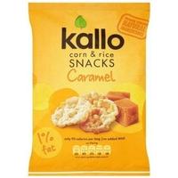 Kallo Corn & Rice Snack - Caramel (25g x 12)