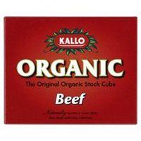 KALLO FOODS Organic Beef Stock Cube (6x11g)