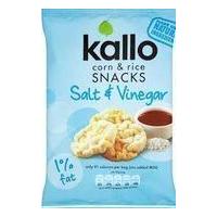 KALLO FOODS Salt & Vinegar Corn & Rice Snacks (25g)