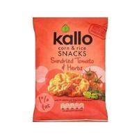 Kallo Corn & Rice Snack Tom & Herb 25g (1 x 25g)