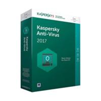 kaspersky anti virus 2017 1 device 1 year de box