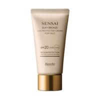 kanebo sensai silky bronze sun protective cream for face spf 20 50 ml