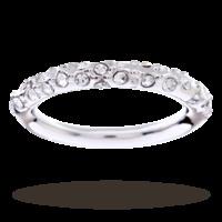 Karen Millen Crystal Sprinkle Ring - Ring Size Small