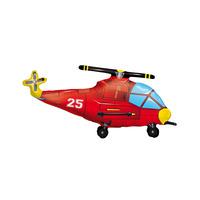kaleidoscope 36 inch supershape foil balloon helicopter