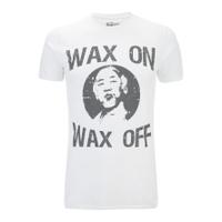 Karate Kid Men\'s Wax On Wax Off T-Shirt - White - L