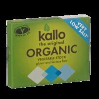 Kallo Organic Low Salt Vegetable Stock Cubes 66g - 66 g