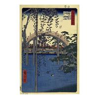 Kameido Tenjin Shrine By Utagawa Hiroshige