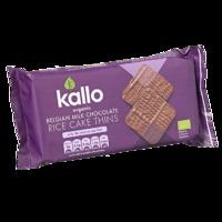 Kallo Organic Milk Chocolate Rice Cakes 90g - 90 g