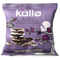 Kallo Belgian Milk Chocolate Organic Rice Cake Minis