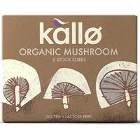 kallo mushroom stock cubes 66g