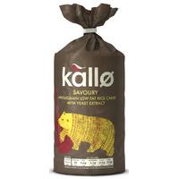 kallo savoury rice cakes 110g