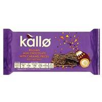 Kallo 90g Gluten-free Rice Cake Thins Belgian Milk Chocolate with