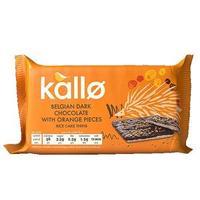 Kallo 90g Gluten-free Rice Cake Thins Belgian Dark Chocolate and