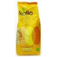 kallo organic honey puffed rice cereal 275g