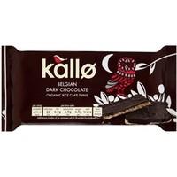 Kallo Dark Chocolate Rice Cake Thins 90g