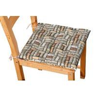 Karol seat cushion with ties