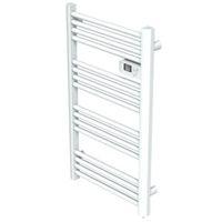 Kandor White Electrical Towel Warmer (H)980mm (W)550mm