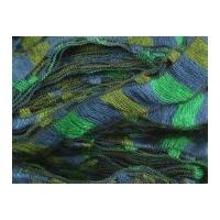 katia rizos scarf knitting yarn bluegreen mix 97