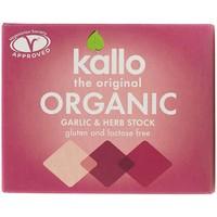 Kallo Organic Garlic & Herb Stock Cubes (66g)