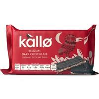 Kallo Organic Dark Chocolate Rice Cakes (90g)