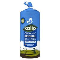 kallo organic original rice cakes 130g