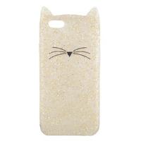 Kate Spade-Smartphone covers - iPhone 6 Case Glitter Cat - Gold