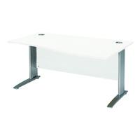 kaleidoscope cantilever premium wave desk right hand 160cm self assemb ...