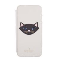 kate spade smartphone covers iphone 6 case leather cat folio white