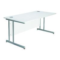 Kaleidoscope Cantilever Rectangular Desk 120cm Self Assembly Required