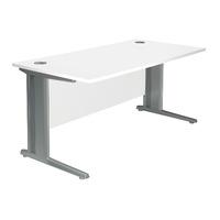 Kaleidoscope Cantilever Deluxe Rectangular Desk 160cm Self Assembly Required