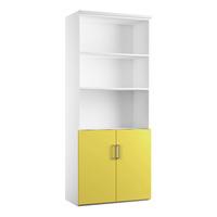 kaleidoscope 2 door combination cupboard yellow self assembly required