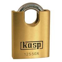 Kasp K12550XD Premium Brass Padlock - 50mm - Close Shackle