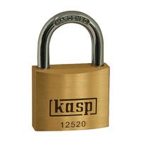 kasp k12520a1 premium brass padlock 20mm ka25201